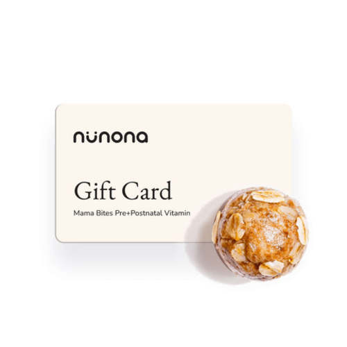 Nunona Gift Card | Postpartum Nutrition Bites