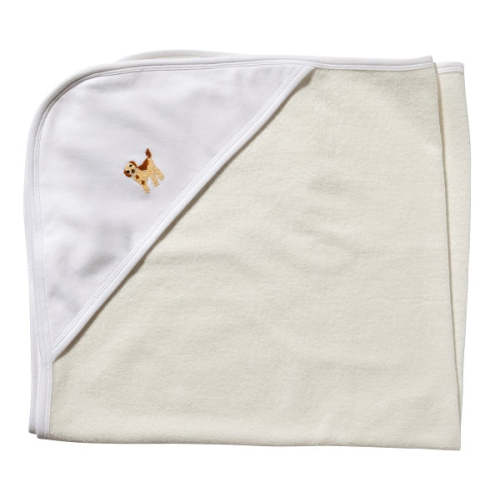 Baby Hooded Towel, Puppy (Beige)