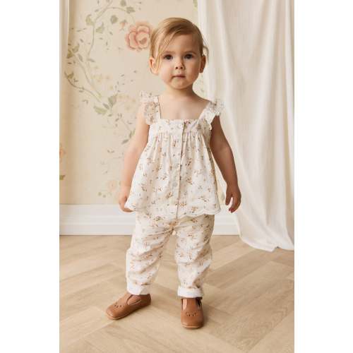 Organic Cotton Haylen Top - Bianca Antique