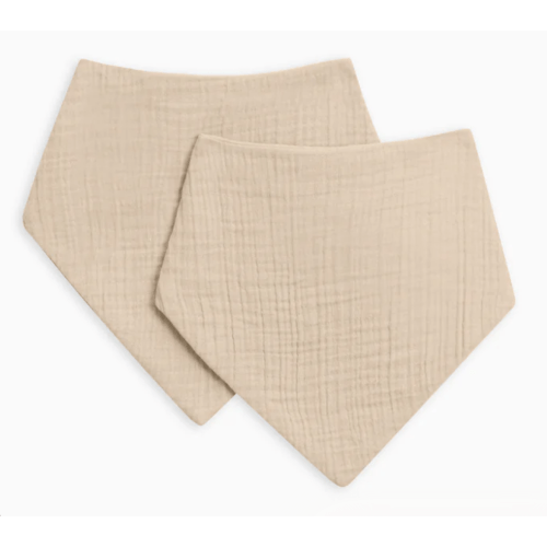 2-Pack Muslin Bandana Bibs