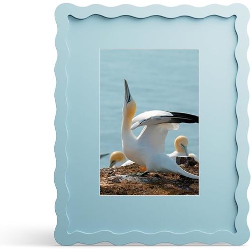 8x10 Wavy Blue Picture Frame