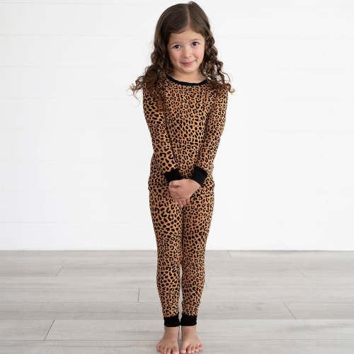 Classic Leopard Two-Piece Pajama Set - Little Sleepies