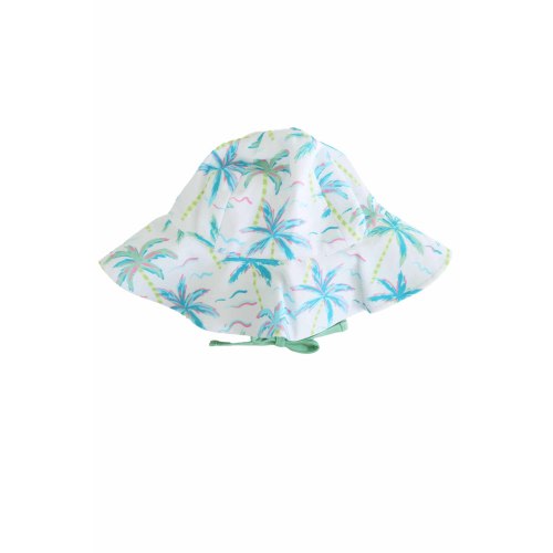 Printed Sun Hat | Blue Lagoon