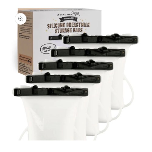 Reusable Silicone Breastmilk Storage Bags | Legendairy Milk
