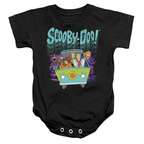 Popfunk Scooby-Doo Frightened Driving Unisex Infant Snap Suit for Baby