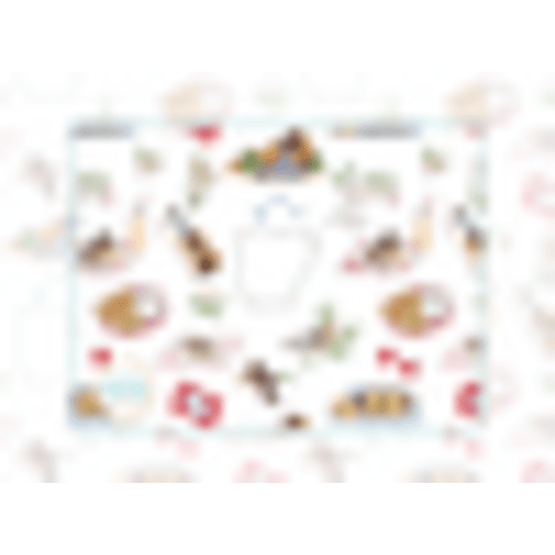 Gift Set: Philadelphia Swaddle Blanket & Burp Cloth/Bib Combo
