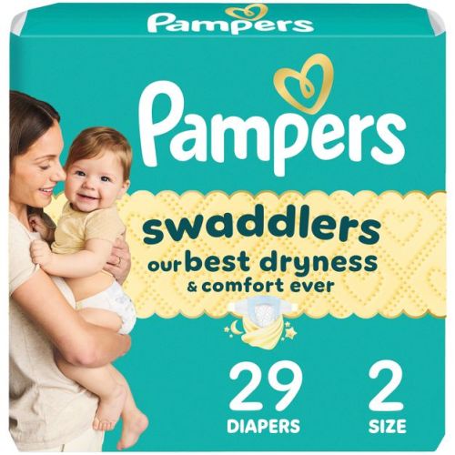 Pampers Swaddlers Sensitive Disposable Diapers - Size 2 - 29ct