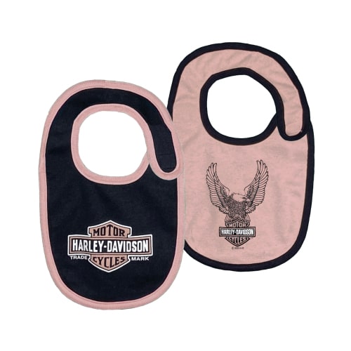 Infant Girls 2 Pack Bibs | Harley-Davidson USA