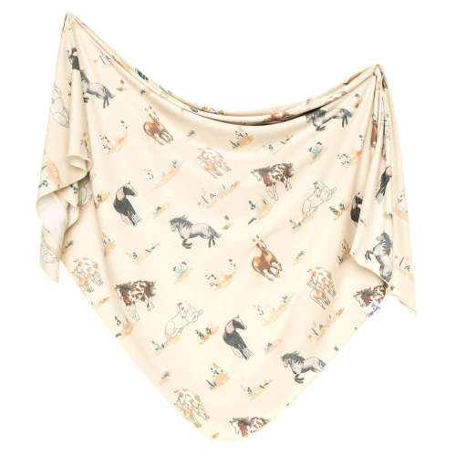 Knit Swaddle Blanket - Montana