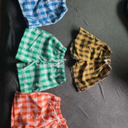 (Famous) Baby Boy Palaka Shorts