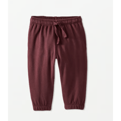 Baby French Terry Pants - Eggplant