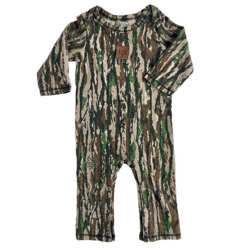 Bone Collector Infant Long Sleeve Romper for Active First Steps