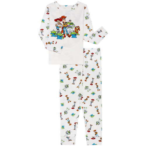 Character Toddler Viscose Unisex 2-Piece Pajama Set, Sizes 12M-5T