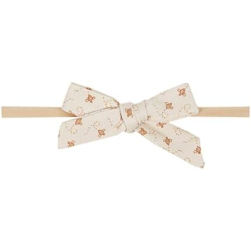 Copper Pearl Ribbon Baby Bow Headbands - Limited Collection