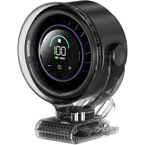 Clip On Fan, 3-in-1 Rechargeable Stroller & Desk Fan for Bedroom