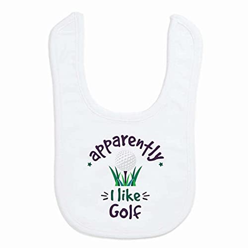 ChalkTalkSPORTS Golf Baby & Infant Bibs | Soft Microfiber Golfing Baby Bibs