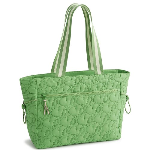 Vera Bradley x Peanuts Snoopy Fluorite Green Hathaway Tote Bag
