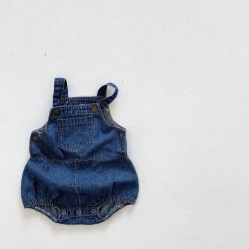 Denim Sleeveless Romper