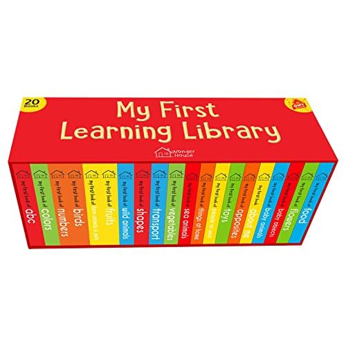 My First Complete Learning Library: Boxset of 20 Board Books for Kids