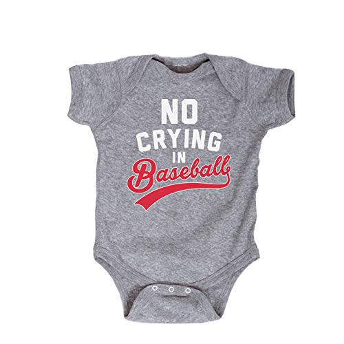 Instant Message - No Crying In Baseball - Infant Baby One Piece