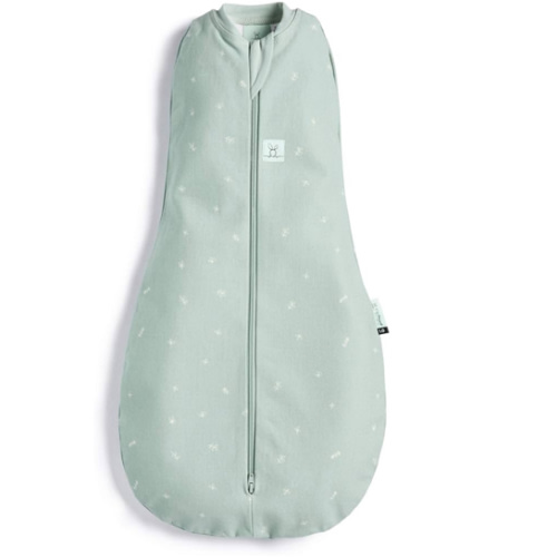 ergoPouch Cocoon Swaddle Sack 1.0 TOG - Baby Sleep Sack, Gentle Snug Fit Helps Calm Startle Reflex, Ideal for Arms In/Out Sleeping, Soft Breathable Fabric for Better Sleep (3-6 Months, Sage)