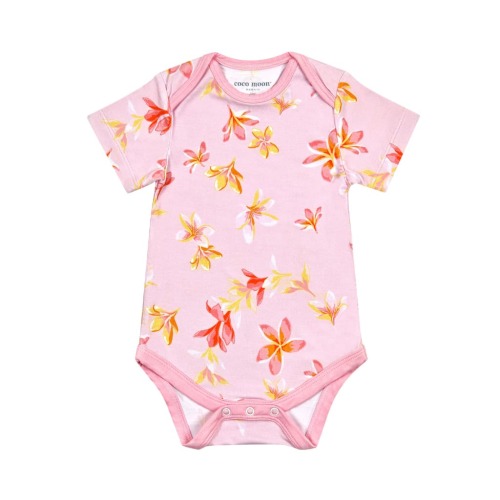 Plumeria Honey Bamboo Onesie