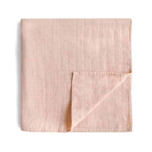 Organic Cotton Mushie Baby Muslin Swaddle Blanket