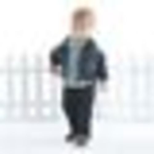 Wrangler Baby Boy Long Sleeve Denim Jacket, 6-9 M,Dark Blue at Tractor Supply Co