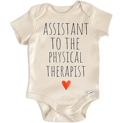 Physical Therapist Pt Therapy - Baby Boy Girl Clothes Infant Bodysuit Funny Cute Newborn