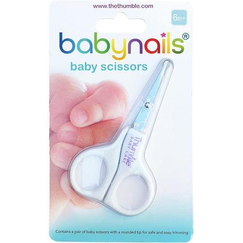 Baby Nails™ Baby Scissors White