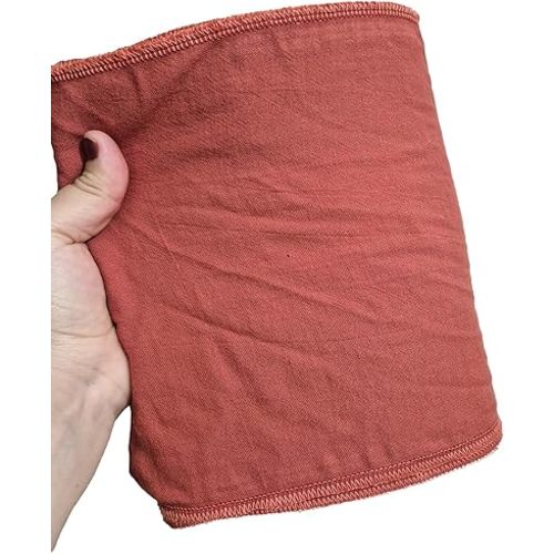 Bengkung Belly Binding Wrap, Organic Cotton Postpartum Belly Band, Hip and Waist Support (Tandoori Spice)