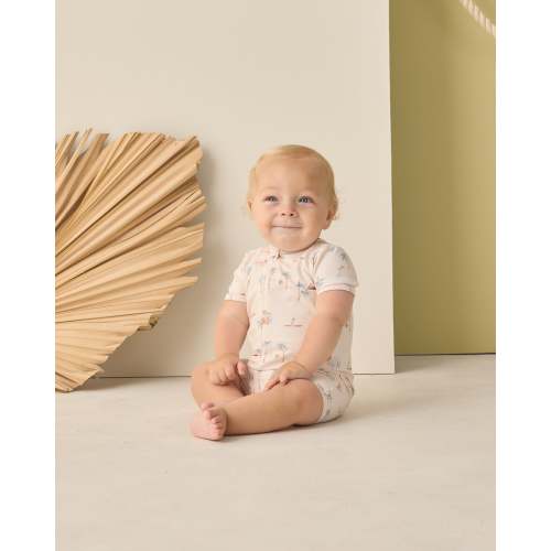 Shorty One-Piece Surf Town 0-3M