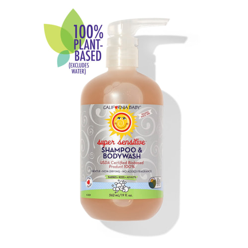 California Baby (No Fragrance) Super Sensitive™ Shampoo & Bodywash – Simple Steps Market