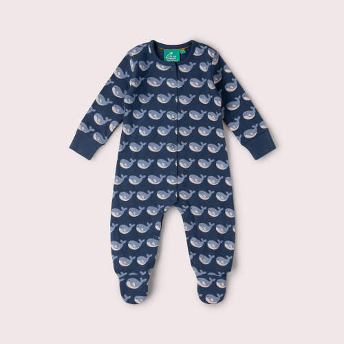 Singing Whales Organic Babygrow – Little Green Radicals