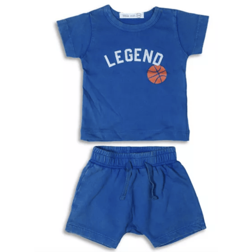 Boys' Legend Tee & French Terry Shorts Set - Baby