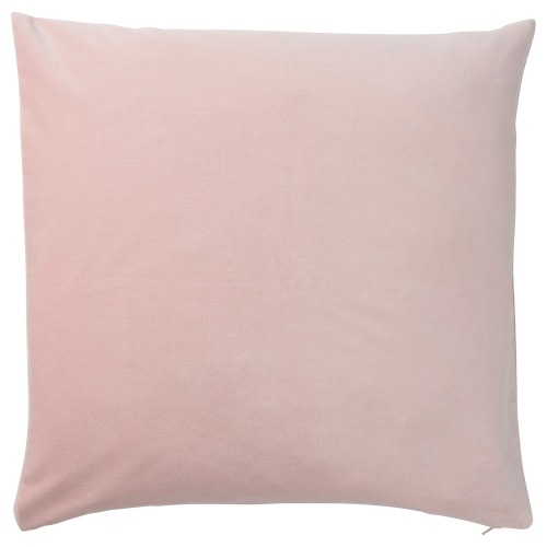 SANELA Cushion cover - pale pink 20x20 "