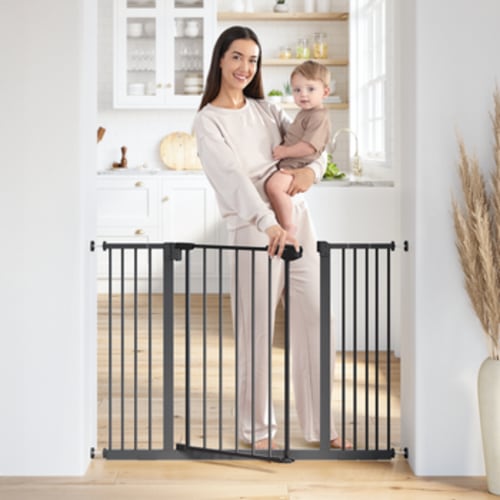 Baby Safety Gate with 3 Extensions