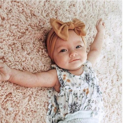 Knot Baby Bows Baby Headbands Baby Turban Headband Newborn - Etsy