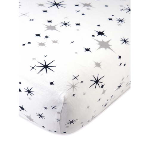 Honest Baby Clothing Organic Cotton Boy/Girl Fitted Crib Sheet