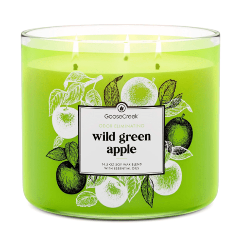 Wild Green Apple Odor Eliminating 3-Wick Candle