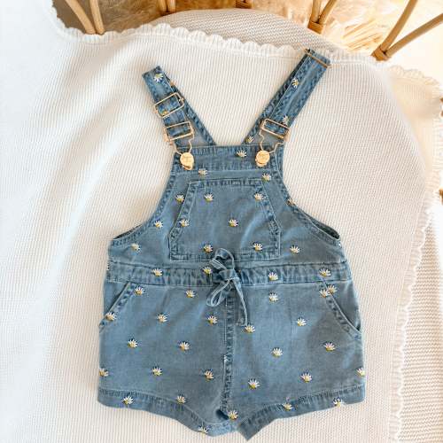Daisy Denim Shortalls