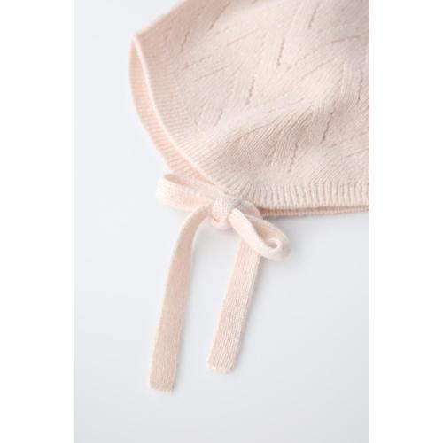 COTTON WOOL BLEND BONNET - Light beige | ZARA United States