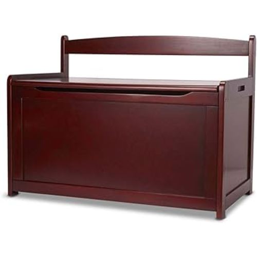 Melissa & Doug Wooden Toy Chest - Espresso