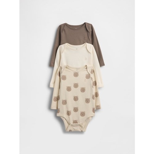 Baby First Favorites Organic Cotton Bodysuit (3-Pack)