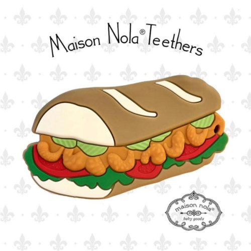 Shrimp PoBoy Teether | Maison Nola