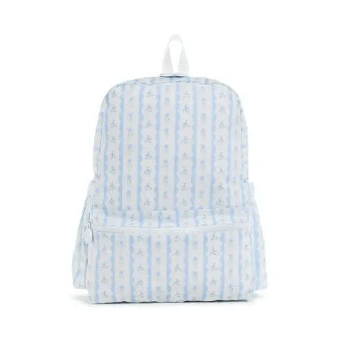 Backpack - Ribbon Floral Blue