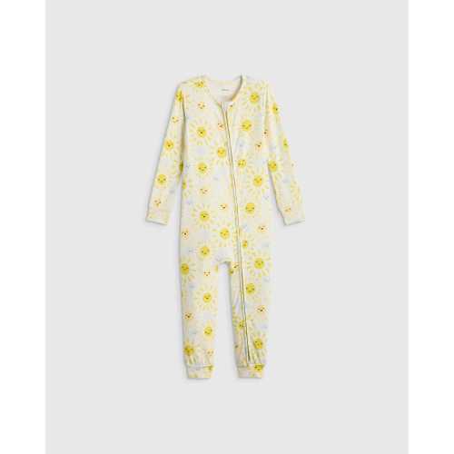 Bamboo One Piece Pajama - Toddler in Sunshine