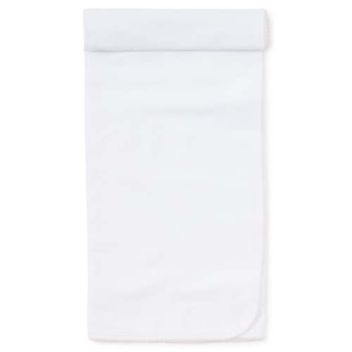 White/Pink Kissy Basics Blanket