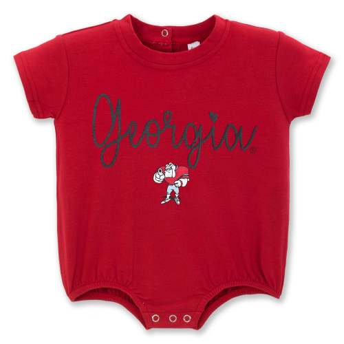 Georgia Bulldogs Infant Bubble Romper