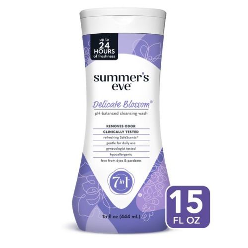 Summer's Eve Delicate Blossom Feminine Cleansing Wash - 15 fl oz